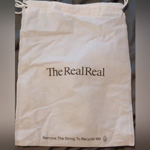 The Real Real luxury designer purse dustbag